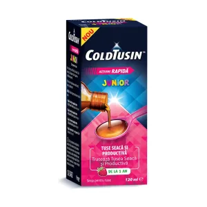 ColdTusin Junior sirop pentru tuse seaca si productiva Perrigo - Perrigo