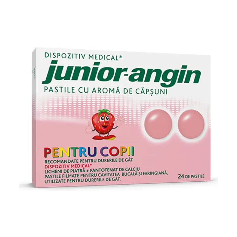 Junior Angin cu aroma de capsuni pentru copii