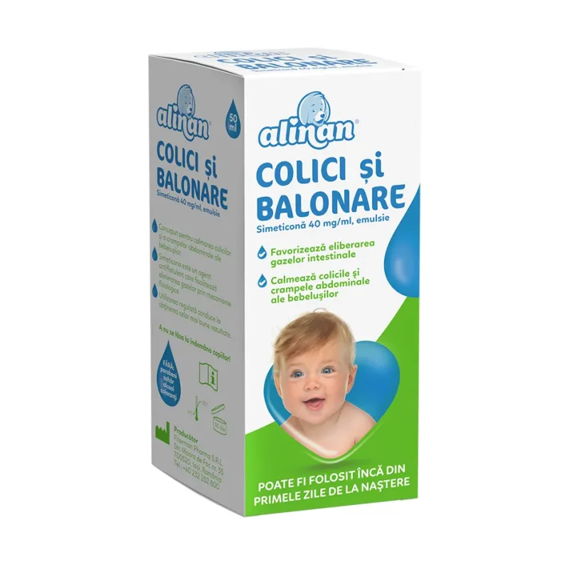 Colici si Balonare emulsie - Alinan