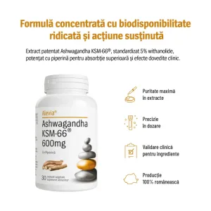 Ashwagandha KSM-66® 600mg - Alevia