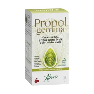 Propolgemma Spray fara alcool pentru adulti si copii - Aboca
