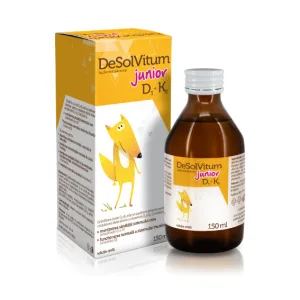 DeSolVitum Junior D3 + K2 sirop - Aflofarm