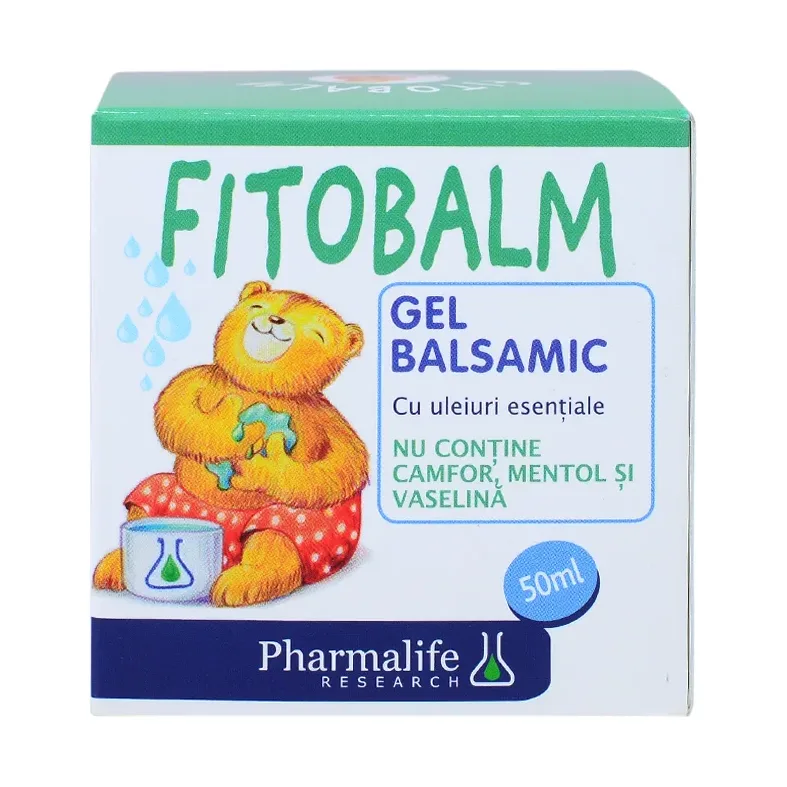 Gel balsamic cu uleiuri esentiale Fitobalm - Fitobalm