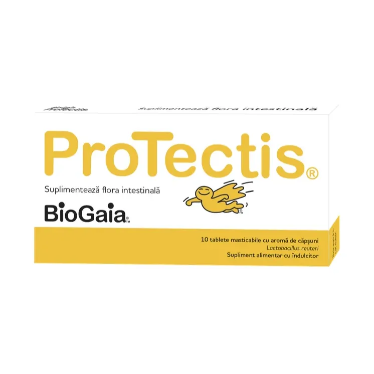 cu aroma de capsuni masticabile - Protectis