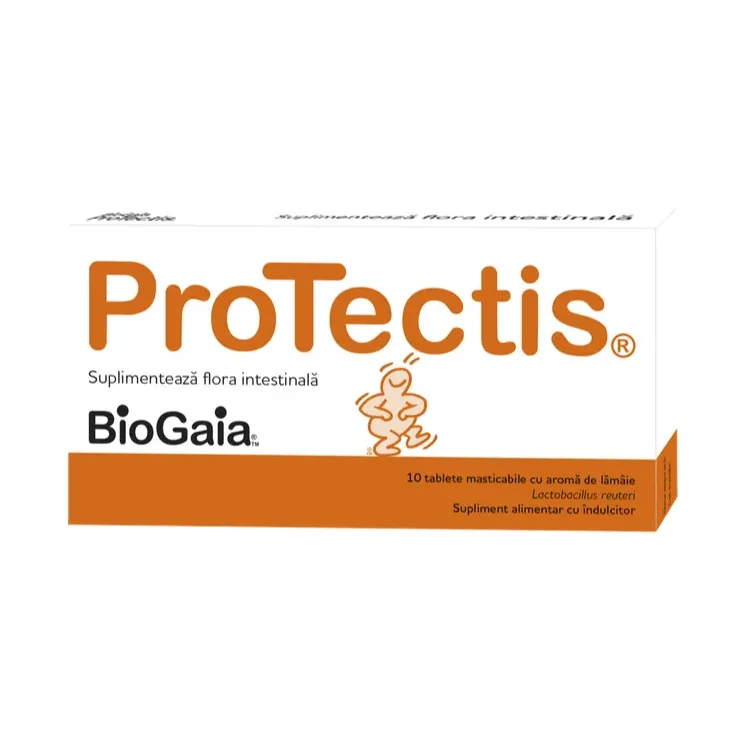 cu aroma de lamaie masticabile - Protectis