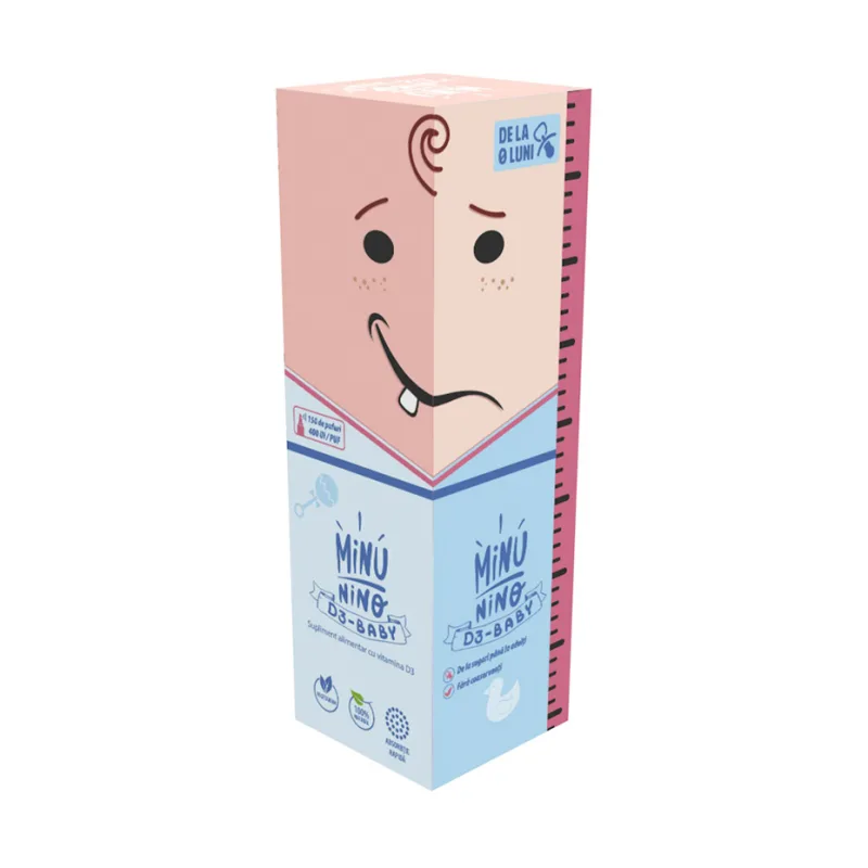 Spray oral pentru sugari si copii D3 Baby Minunino® - Minunino