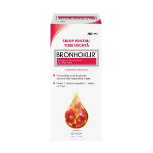 sirop tuse uscata - Bronhoklir