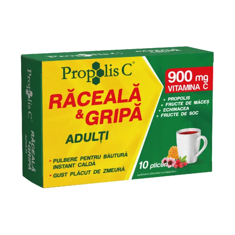 Propolis C Raceala si Gripa adulti - Fiterman Pharma
