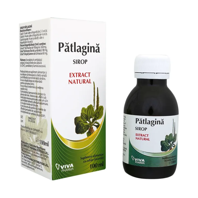 Sirop de patlagina - Vitalia