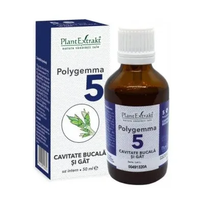 Polygemma 5 Cavitate bucala si Gat - Plant Extrakt