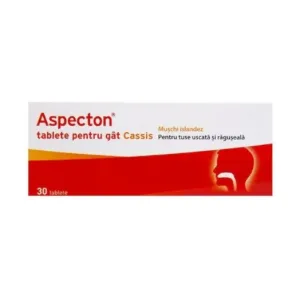 Cassis 30 de tablete pentru gat - Aspecton