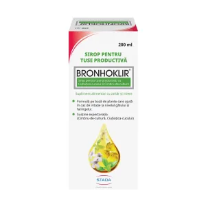 Sirop tuse productiva Bronhoklir - Bronhoklir