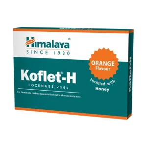H cu aroma de portocale 12 pastile de supt - Koflet