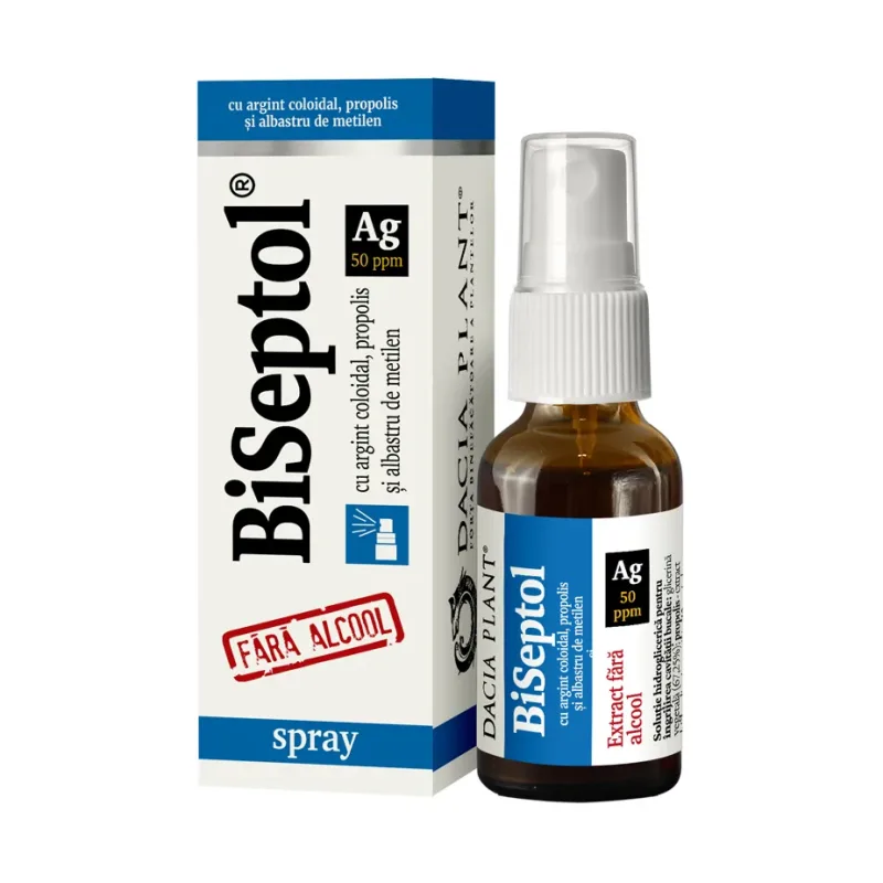 Spray cu argint coloidal - Biseptol