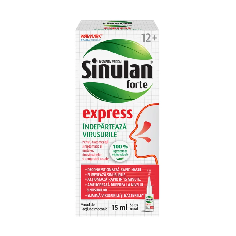Sinulan Express Forte spray nazal - Walmark