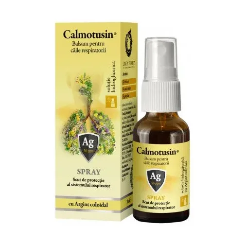 Calmotusin Spray cu argint coloidal - Dacia Plant