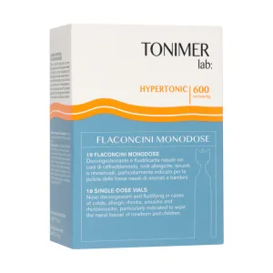 Lab Hipertonic solutie 18 flacoane unidoze - Tonimer