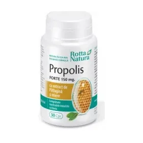 Propolis forte cu patlagina si miere masticabile - Rotta Natura