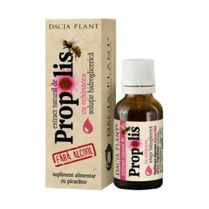 Extract natural de propolis cu echinacea spray fara alcool - Dacia Plant