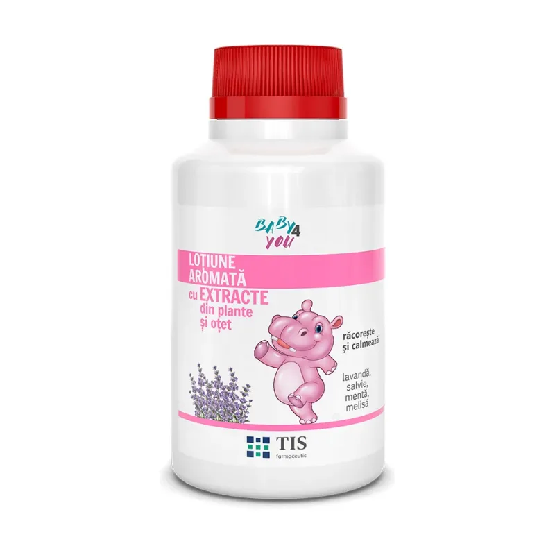 BABY 4 YOU Lotiune aromata cu extracte din plante si otet - TIS