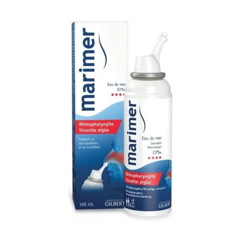 Spray fluidifiant nazal rinofaringita si sinuzita acuta - Marimer