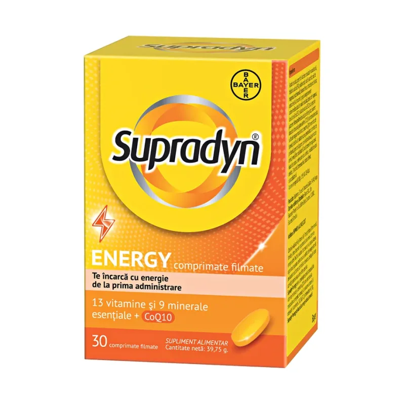 Energy Q10 filmate - Supradyn