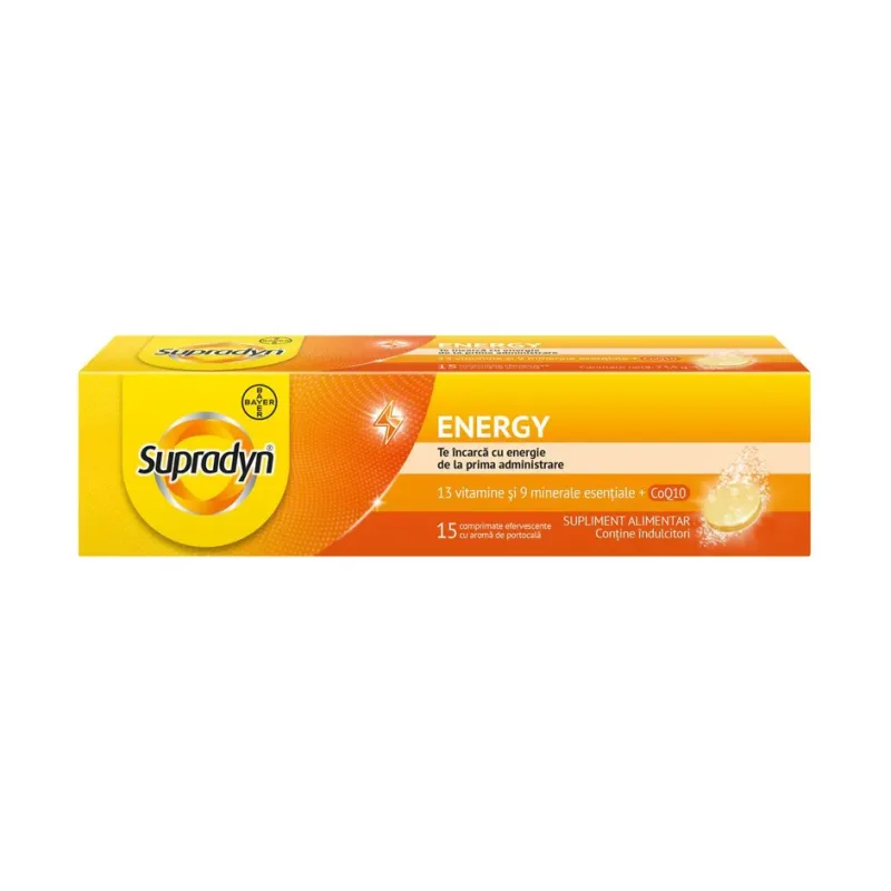 Energy Q10 efervescente - Supradyn