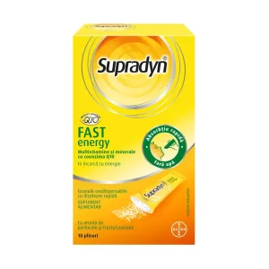Fast energy granule orodispersabile - Supradyn