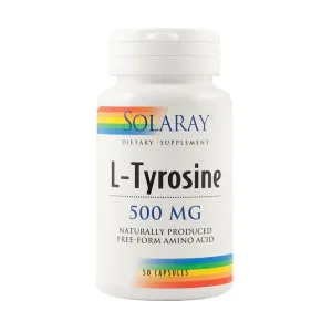 L-Tyrosine 500 mg Solaray - Secom