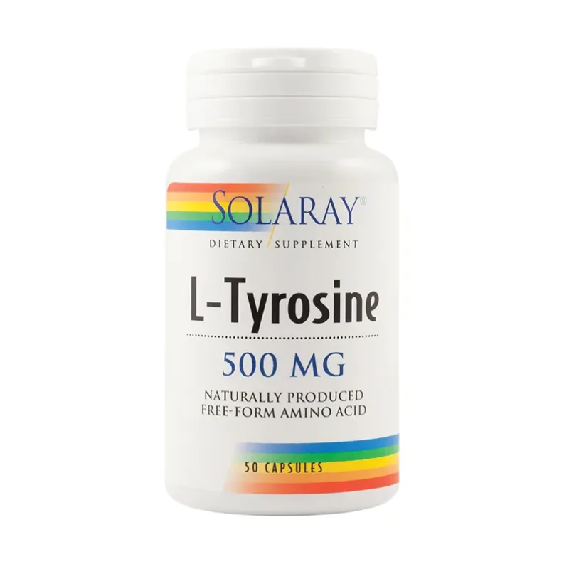 L-Tyrosine 500 mg Solaray - Secom
