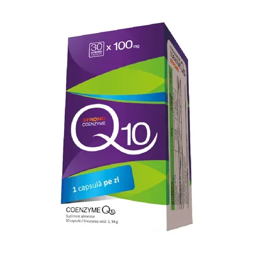 Coenzyme Q 10 100 mg - Strong Nature