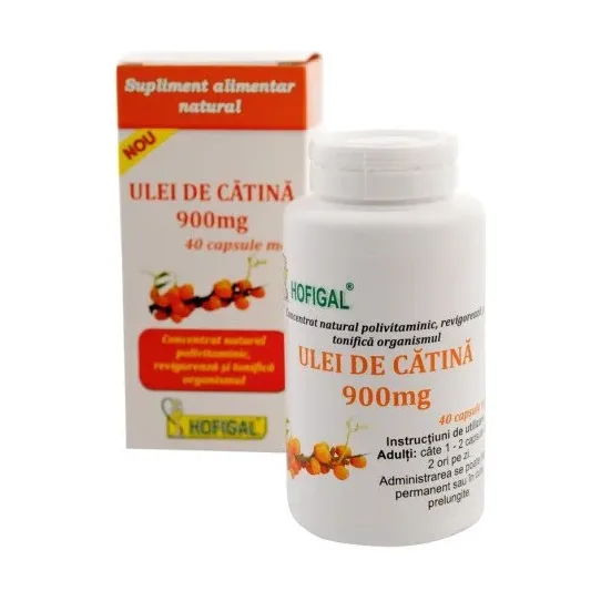 Ulei de catina 900 mg - Hofigal
