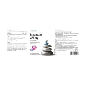 Magneziu 375mg B6 - Alevia