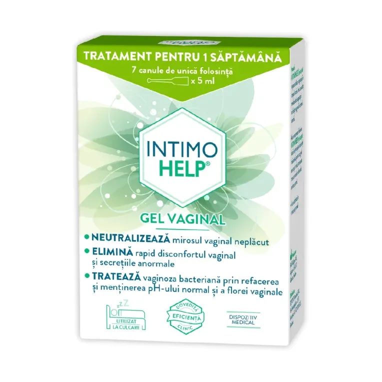 Intimohelp gel vaginal 7 canule - Zdrovit