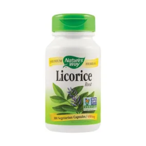 Licorice (Lemn-dulce) Nature's Way 450 mg - Secom