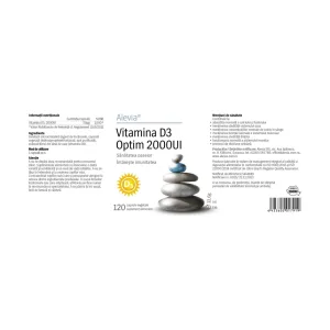 Vitamina D3 Optim 2000UI - Alevia