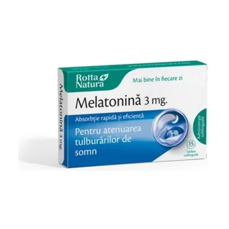 Melatonina 3 mg sublinguale - Rotta Natura