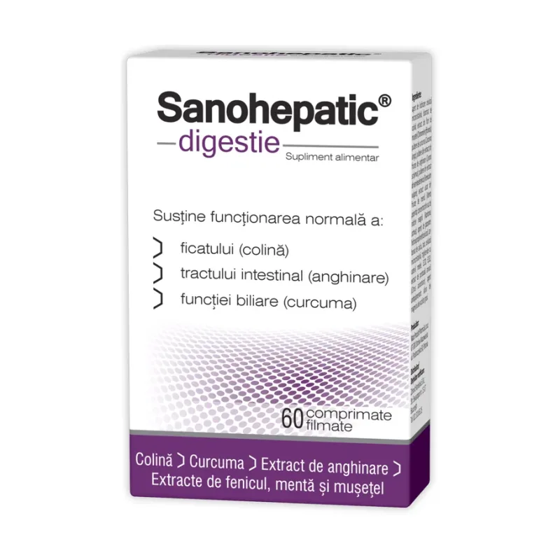 Sanohepatic digestie - Zdrovit