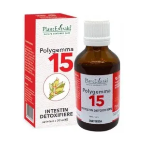 Polygemma 15 Intestin detoxifiere - Plant Extrakt