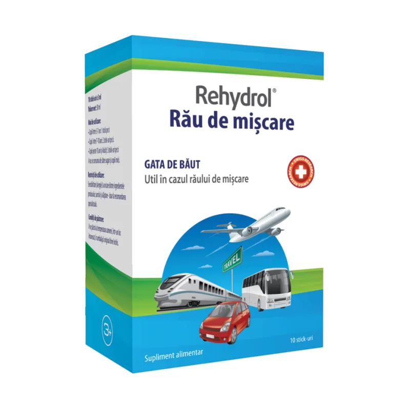 Rehydrol pentru rau de miscare - MBA Pharma
