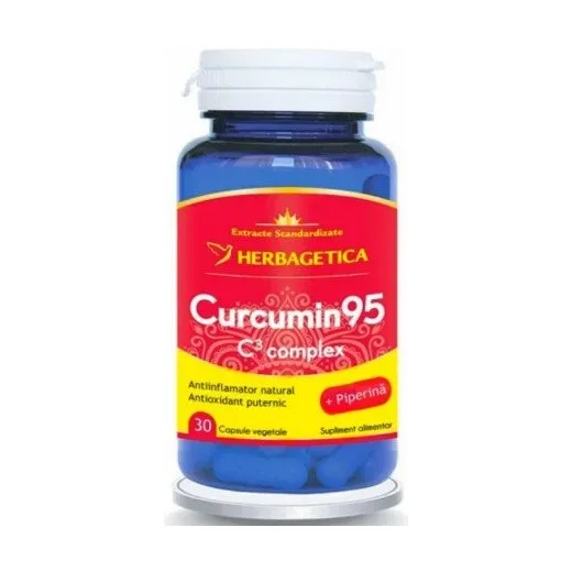 Curcumin 95 C3 Complex - Herbagetica