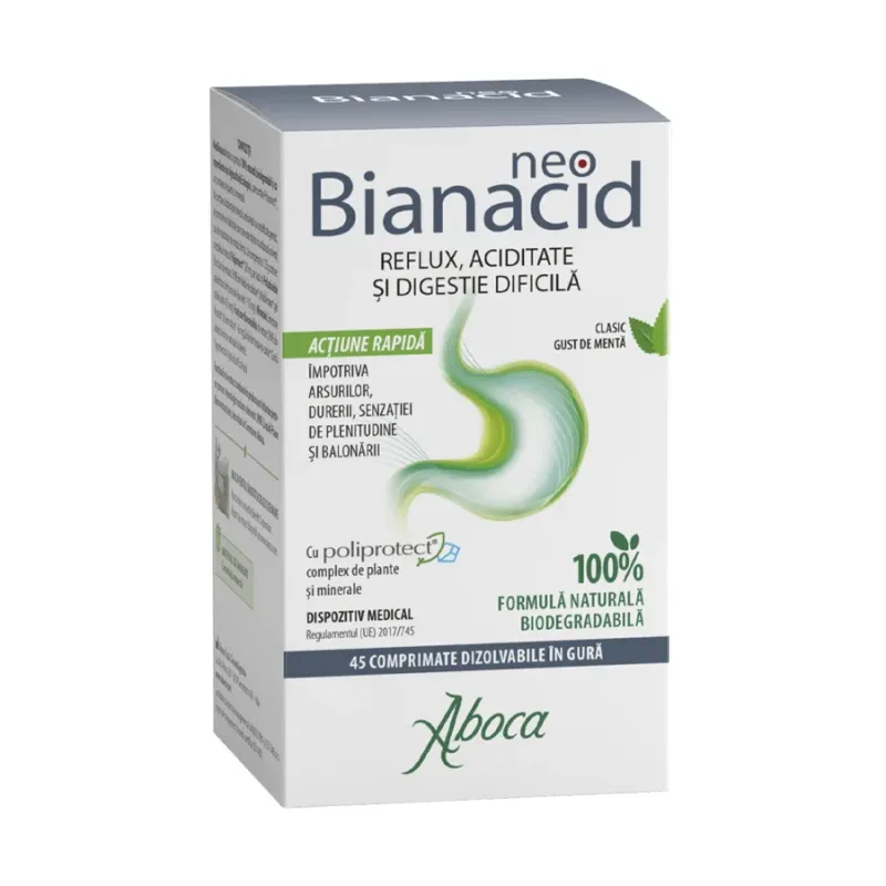 Neobianacid care se dizolva in gura - Aboca