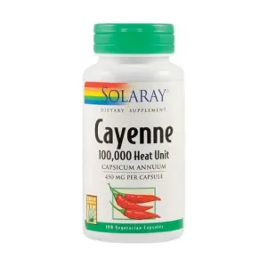 Cayenne ardei iute 450 mg - Secom