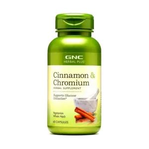 Herbal Plus Extract standardizat de Scortisoara plus Crom - GNC