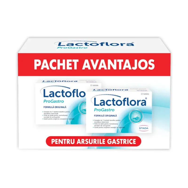 Pachet Lactoflora ProGastro 2 - Stada