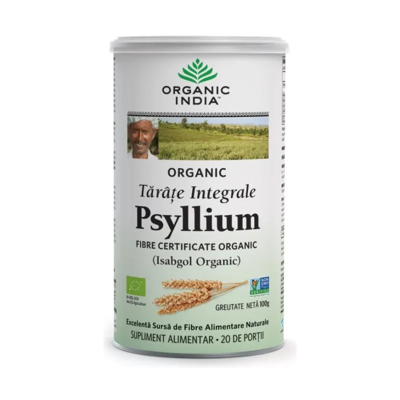 Tarate Bio de Psyllium Integrale - Organic India