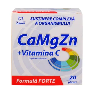 Ca + Mg + Zn + C Forte - Zdrovit