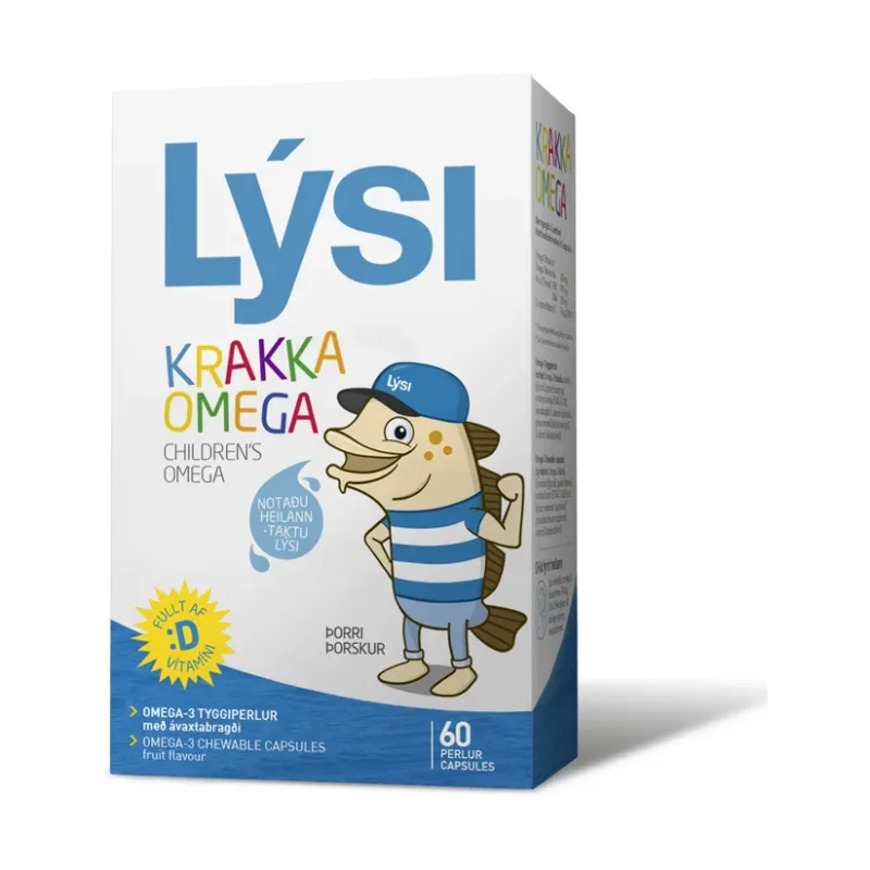 Omega 3 pentru copii masticabile - Lysi