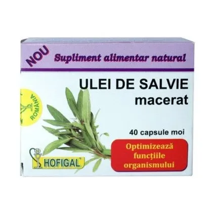 Ulei de Salvie macerat 0.5 g - Hofigal