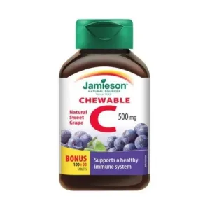 Vitamina C 500 mg aroma struguri - Jamieson